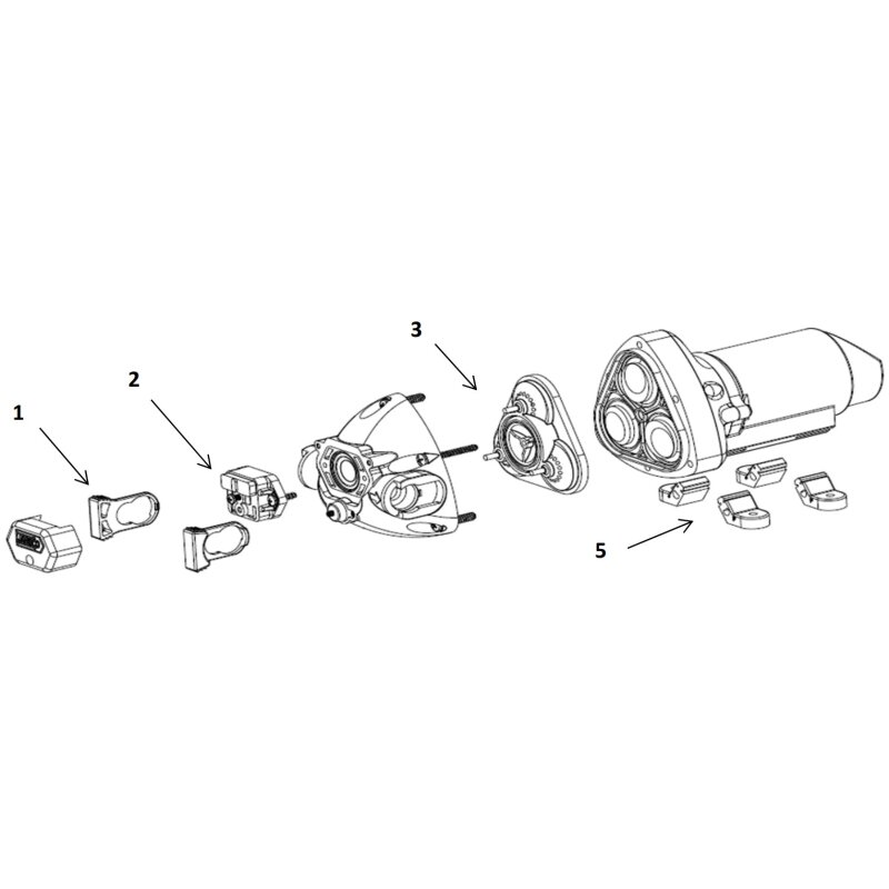 Druckwasserpumpe 32305-5012-3A HotShot 3.0, Jabsco, 12V, 3,4 bar, 11,4LPM, S/E