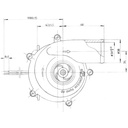 Umwälzpumpe CO90P5-1, DIA 38mm, 24V, 10-24190-2, SPX Johnson Pump