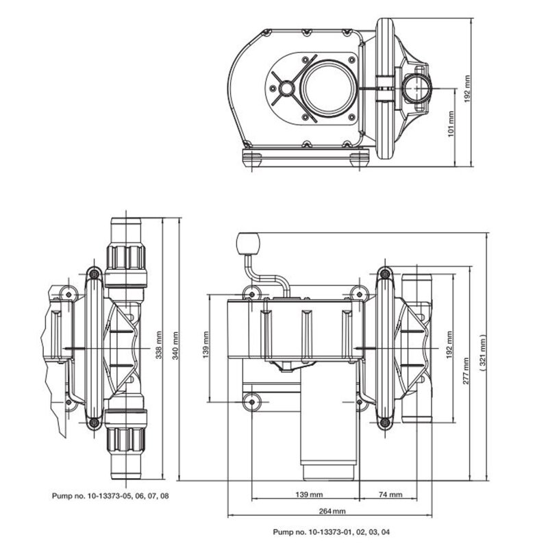 Viking Power 32, 10-13373-03 SPX Johnson Pump, 12V, 32LPM