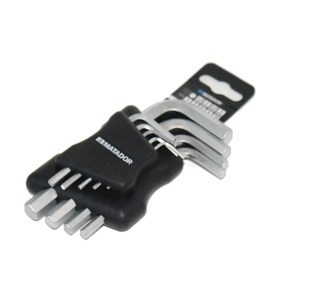 Hex Wrench Set short Version with 9 pcs. 