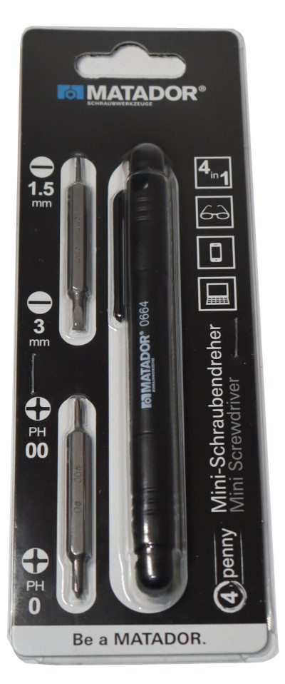 Mini Screw Driver "4in1" 