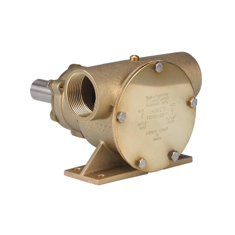 Cooling water pump 52200-2011 Jabsco, bronze foot version, BG200, 38mm (1-1/2") BSP, NEO, internal thread