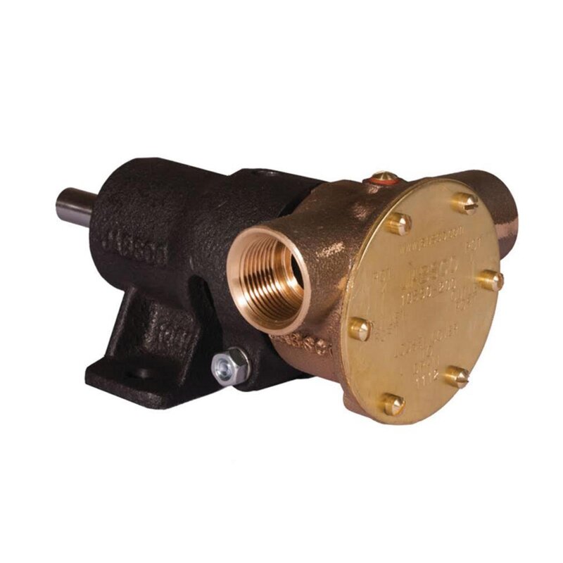 Bronzepumpe Jabsco 10550-200, Fußausführung, 19mm (3/4") BSP Innengewinde, BG 040, NEO