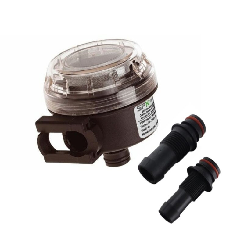 Suction filter 40 MESH, 90°, 09-24653-01, KlickTite plug connection