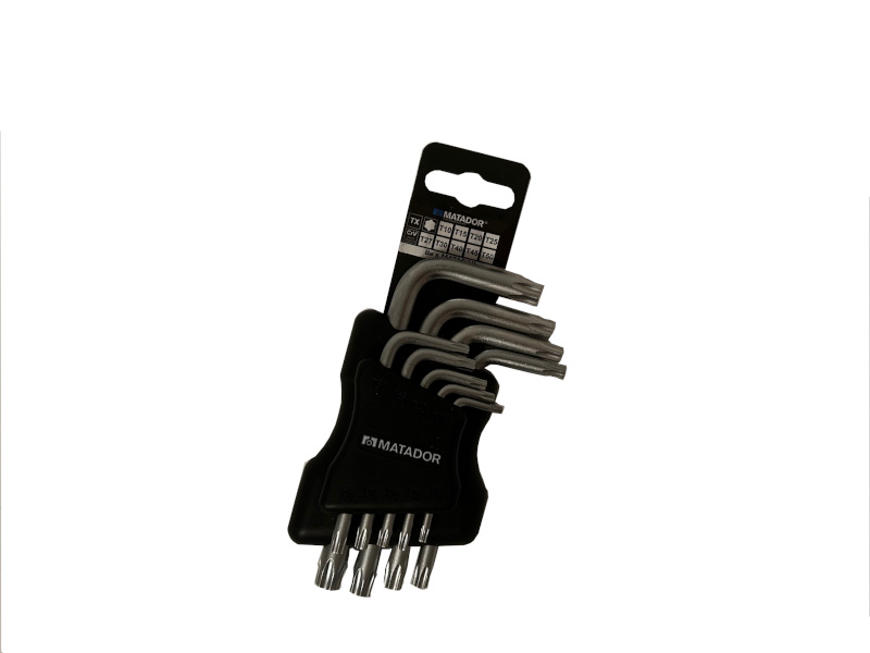 TORX®, in holder, short form, 9 pcs.,