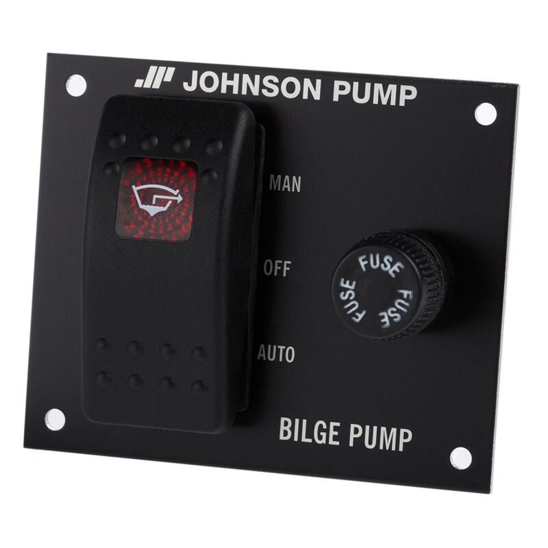 Control Unit for Bilge Pump 12V - 3 way (on,auto,off), 34-1224 SPX Johnson Pump