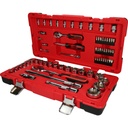 CHROMEplus socket wrench set 1/4" + 1/2", 68-piece