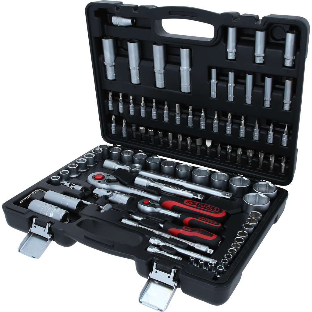 KS Tools socket wrench set 1/4" + 1/2", 94-piece