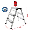 Aluminum stepladder