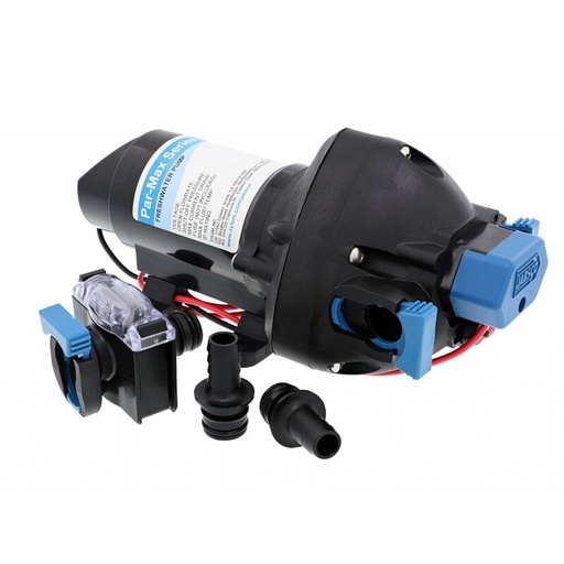 [30339] Pressure water pump 31395-4012-3A PAR-MAX 3, Jabsco, 12V, 2.8 bar, 11LPM, S/E